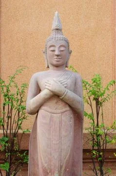 Stone buddha statue Stock Photos