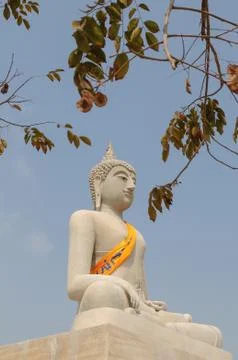 Stone buddha statue Stock Photos