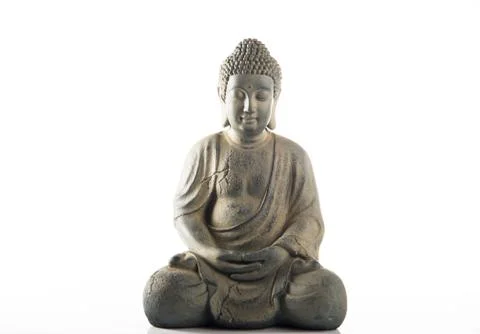 Stone buddha statue Stock Photos