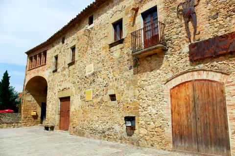 Stone building Stock Photos