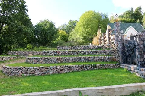 Stone building Foto stock