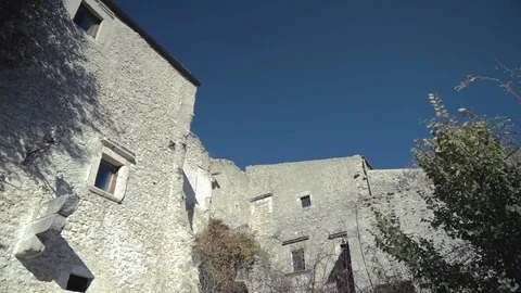 Stone Buildings in Old Town Video stock 84331787