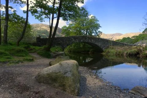 Stone Built Arch Bridge Stock Photos