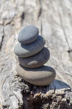 Stone Cairn Stock Photos