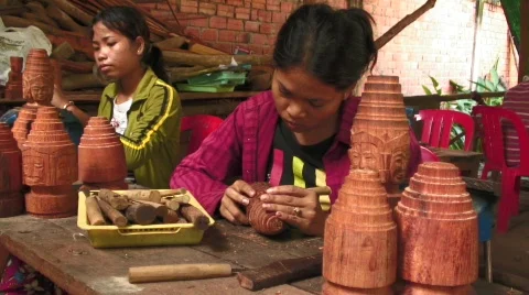 Stone carving Stock Footage 527766