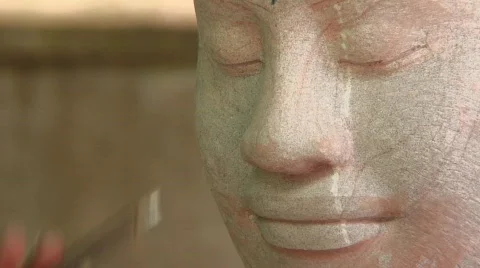 Stone carving Stock Footage 528516