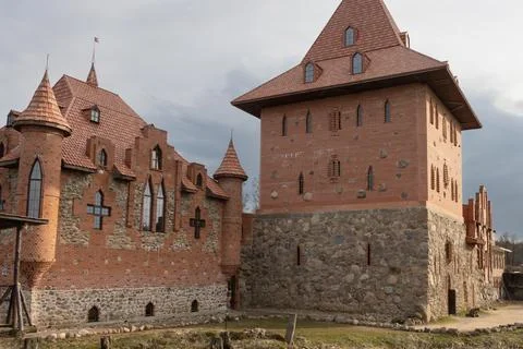 Stone castle Stock Photos