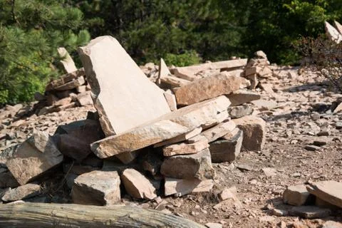 Stone Chairs Stock Photos