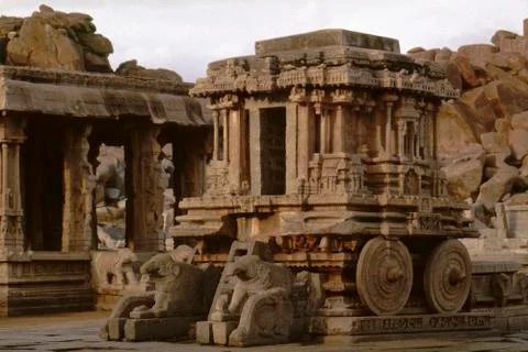 Stone Chariot Stock Photos