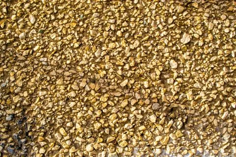 Stone Chip on a Wall Stock Photos