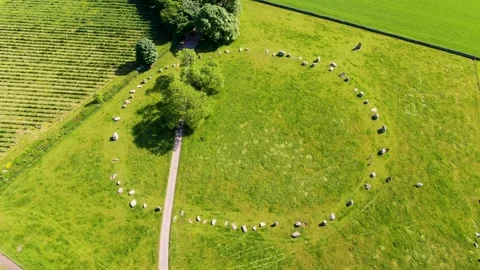 Stone circle  動画素材 242459505