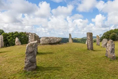 Stone circle Stock Photos