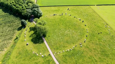 Stone Circle Static 動画素材 242458148