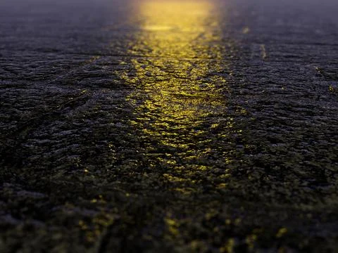 Stone city pavement Stock Illustration