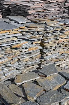 Stone cladding Stock Photos