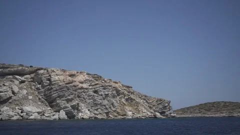 The stone coast. Greece 2 Stock Footage 128237680