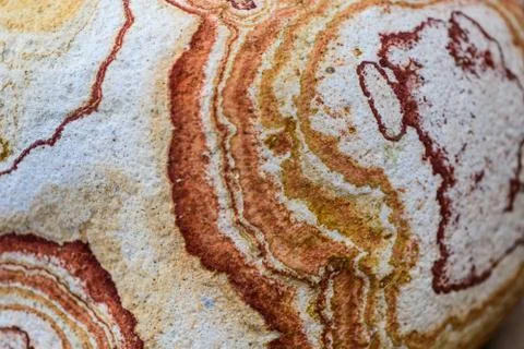 Stone colored wawes pattern Stock-Fotos