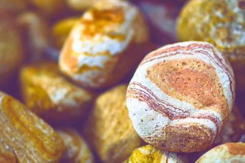 Stone colored wawes pattern Stock Photos