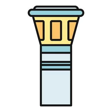 Stone column architectural structure icon vector design Stock-Illustration