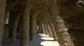 Stone columns in Park Guell, Barcelona 4k or 4k+ Resolution