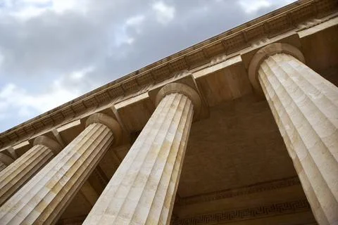 Stone columns Stock Photos