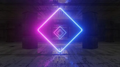 Stone Corridor In Mountain track Ilustración de archivo