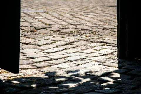 Stone covering ground Stock Photos