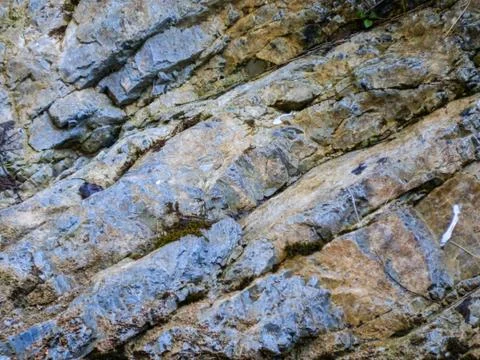 Stone with cracks Foto stock