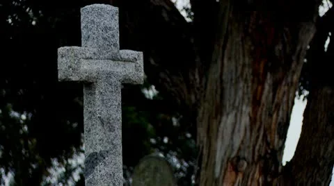 Stone Cross Stockbeeldmateriaal 10730378