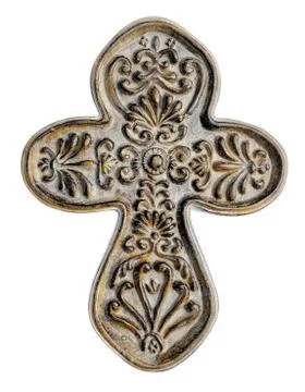 Stone cross Stock Photos