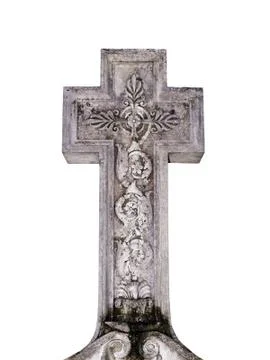 Stone cross Stock Photos