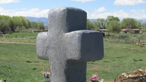 Stone Cross Stock Photos
