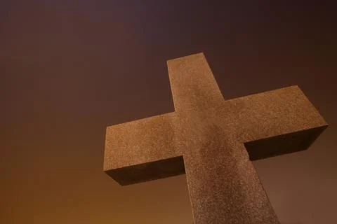 Stone Cross Stock Photos