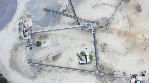 Stone crusher and sorter Stock Footage 110628811