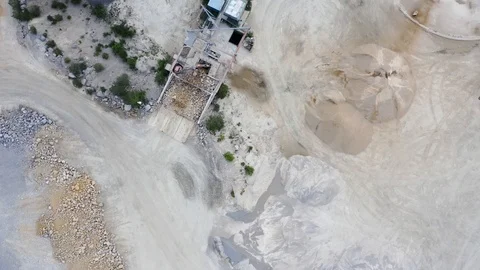 Stone crusher machine Stock Footage 110628703