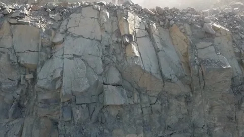 Stone crushing equipment in the quarry. Stock Footage 200826320