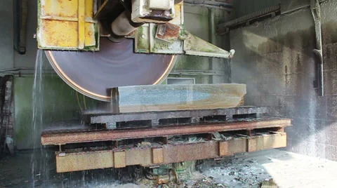 Stone cutting 6 Stock Footage 39290582