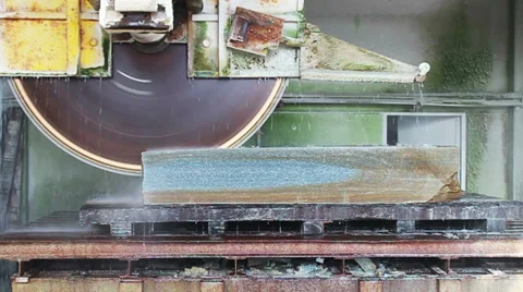 Stone cutting 7 Stock Footage 39283553