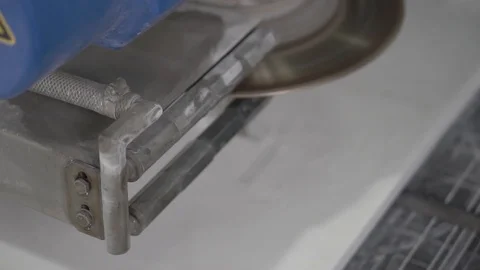 Stone cutting Stock Footage 108304120