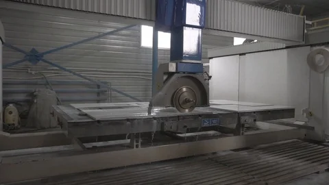 Stone cutting Stock Footage 108304611
