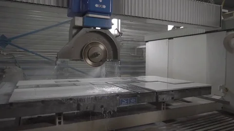 Stone cutting Stock Footage 108304638