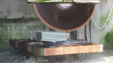 Stone cutting III Stock Footage 39299667