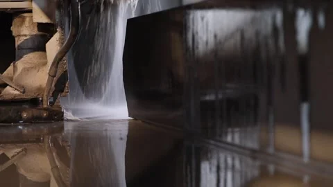 Stone cutting process 5 Video stock 319503824