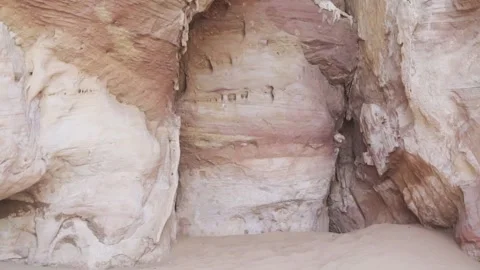 Stone in desert Stock Footage 281168366