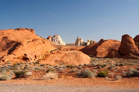 Stone desert Foto stock