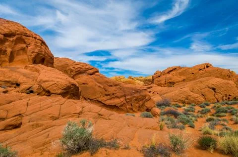 Stone desert Stock Photos