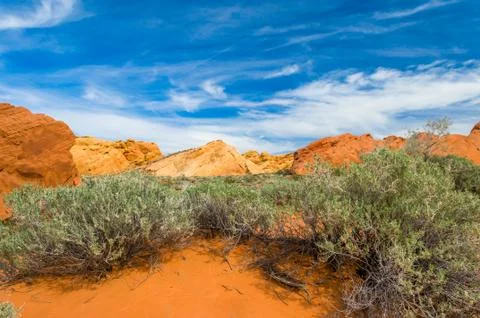 Stone desert Stock Photos