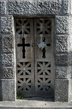 Stone door Stock Photos