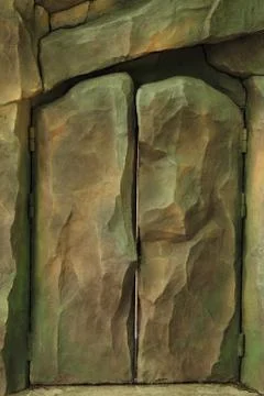 Stone doors Stock Photos