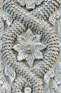 Stone dragon pole 스톡 사진